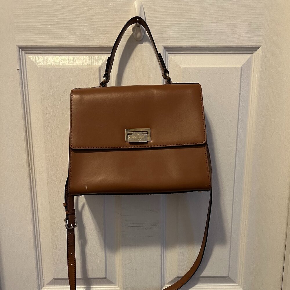 Kate Spade Medium Crossbody Satchel in Brown